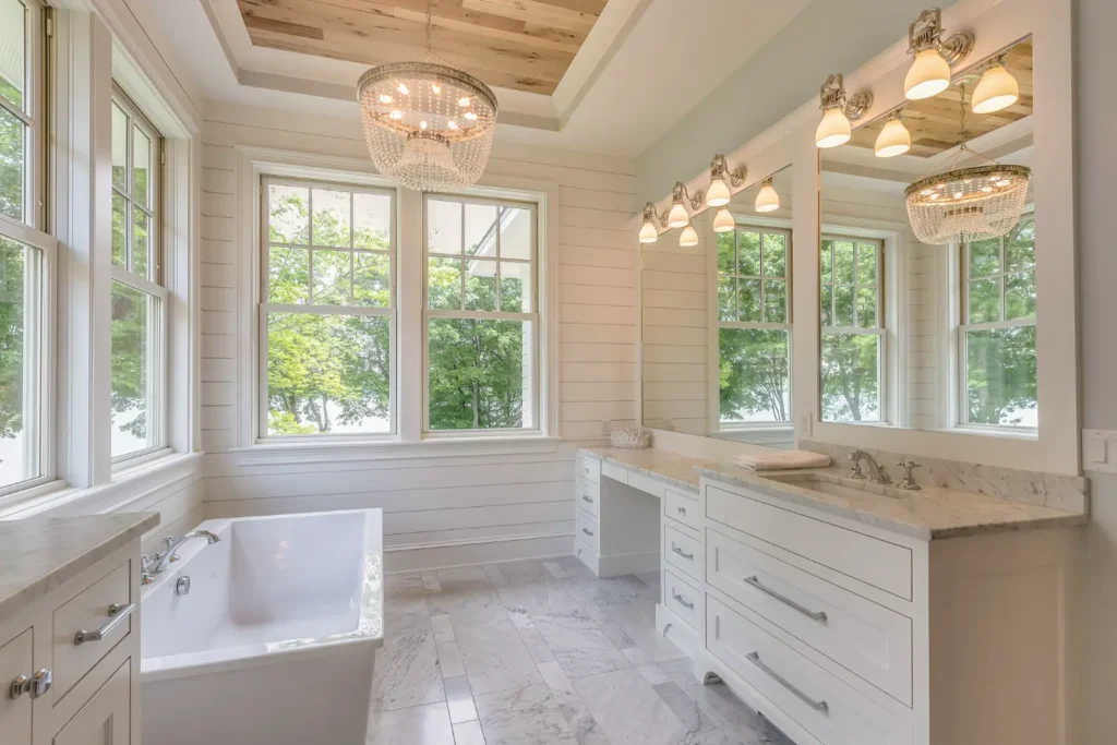 Modern Bathroom remodel in Duluth